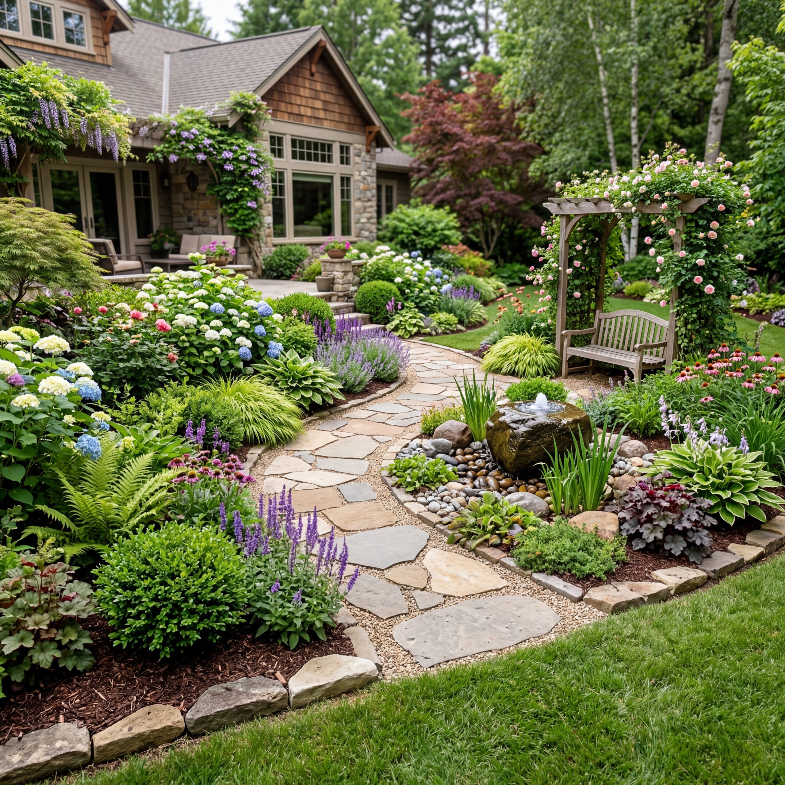 Softscape and landscape design